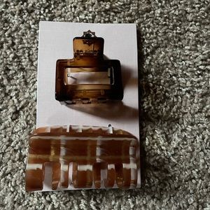 NWT Black Diamond Hair Clips